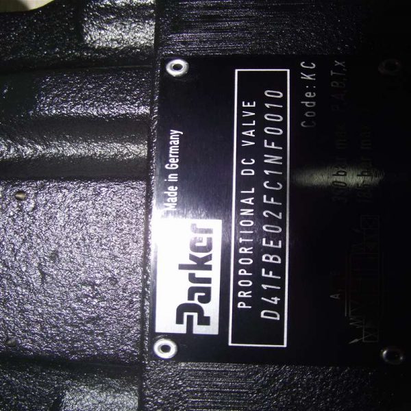 派克比例方向控制閥 D41FBE02FC1NF00