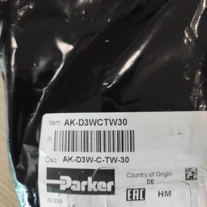 派克電磁閥線圈 AK-D3WCTW30