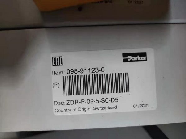 派克減壓閥 ZDR-P-02-5-S0-D5